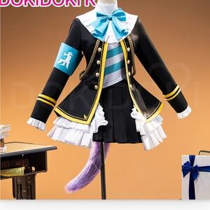 UMAMUSUME MEJIRO MCQUEEN COSPLAY FROM DOKIDOKI COSPLAY SIZE M